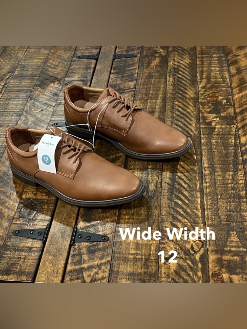 Goodfellow & Co Brown Leather Derby Shoes